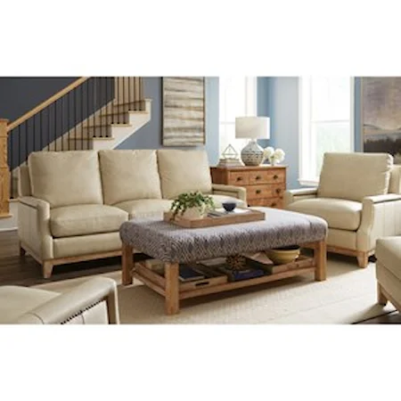 Transitional Stationary Living Room Group